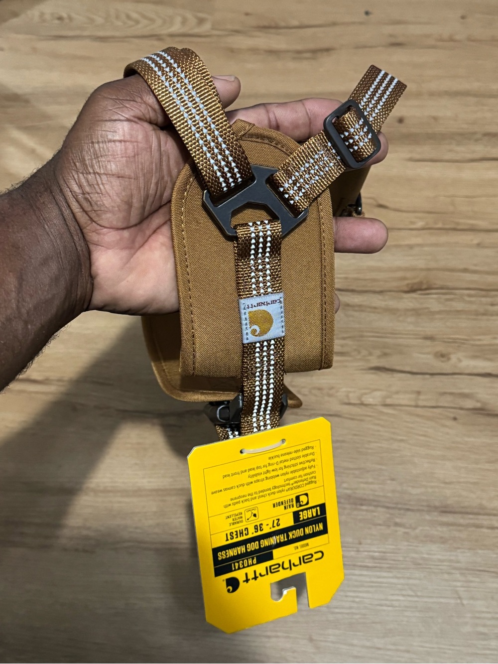 Carhartt Nylon Duck No Pull Dog Harness Adjustable Small PH0486 "BRAND NEW"